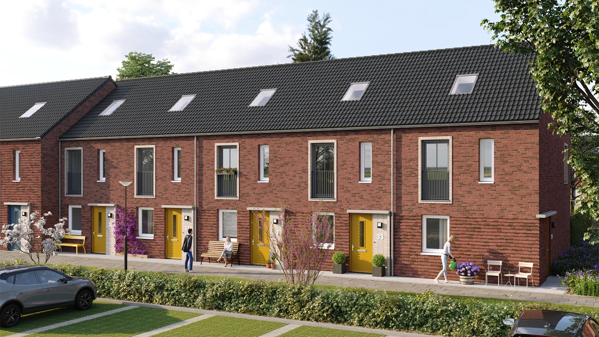 Lauwerserf - Rijwoningen fase 1