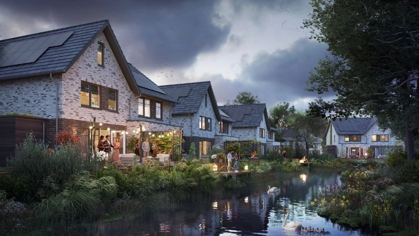 Nieuwbouwwoningen in Park Vijfsluizen Vlaardingen