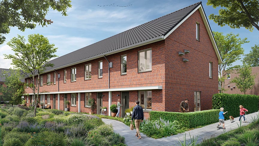 Hoekwoning L- Houtbouw