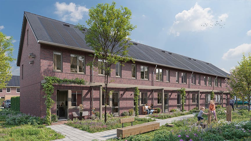 Hoekwoning S- Houtbouw