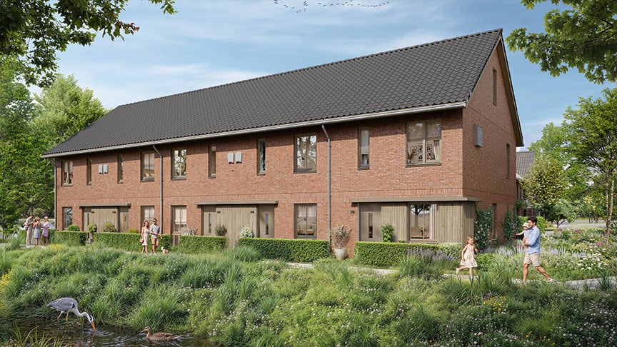 Tussenwoning M- Houtbouw