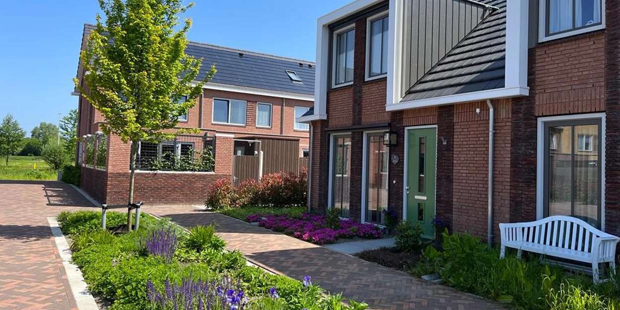 Rijwoningen in Maanwijk Leusden