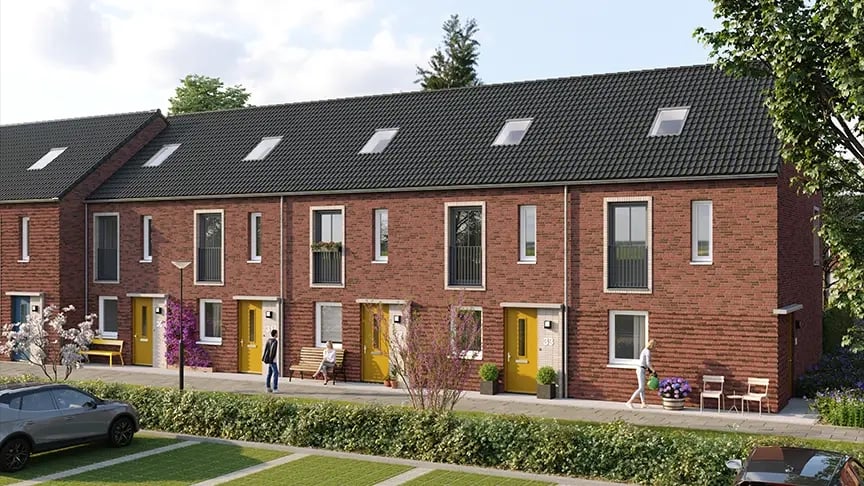 Lauwerserf Gorinchem rijwoningen